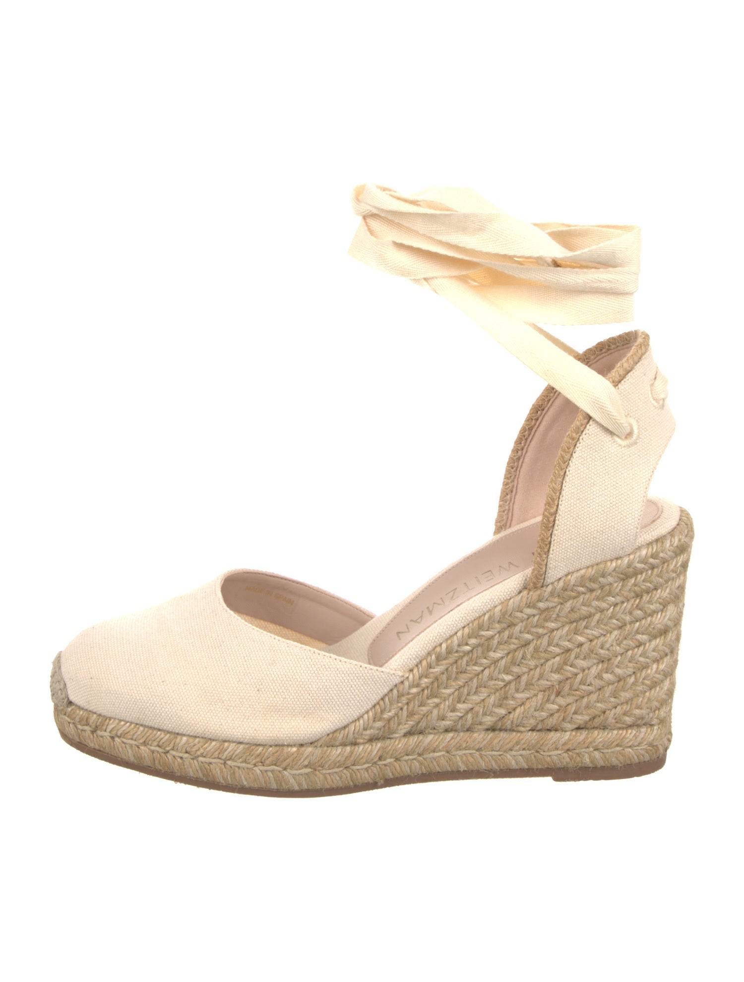 Stuart Weitzman Canvas Colorblock Pattern Slingback Pumps