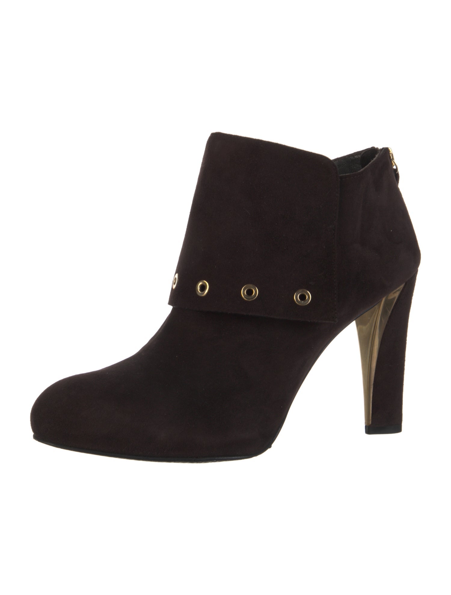 Stuart Weitzman Suede Lace-Up Boots