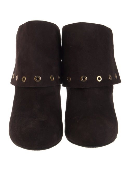 Stuart Weitzman Suede Lace-Up Boots