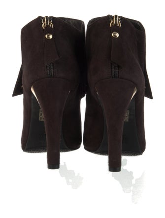 Stuart Weitzman Suede Lace-Up Boots