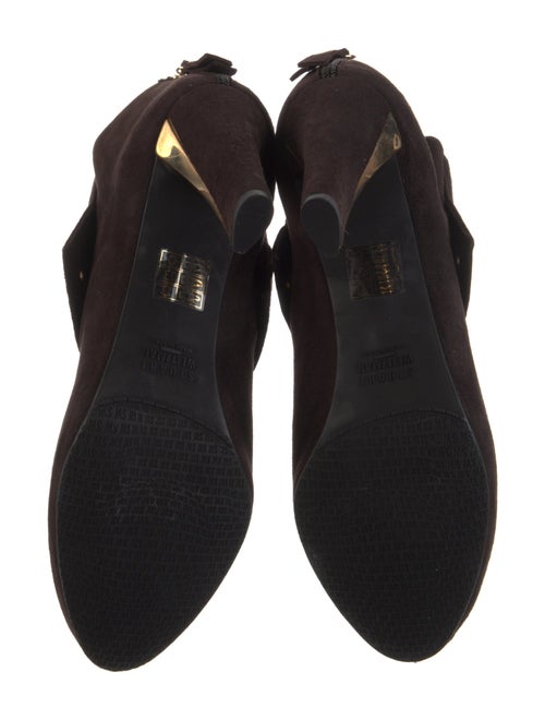 Stuart Weitzman Suede Lace-Up Boots