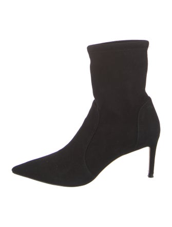 Stuart Weitzman Suede Sock Boots