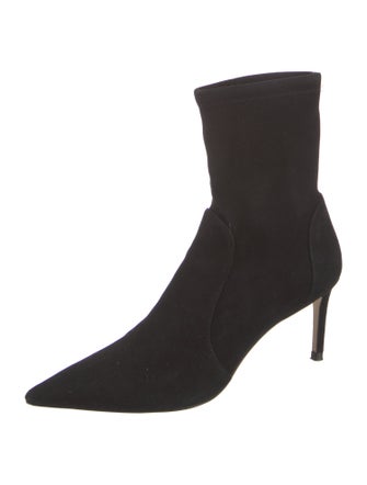 Stuart Weitzman Suede Sock Boots