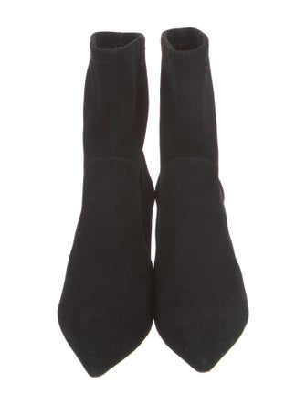 Stuart Weitzman Suede Sock Boots