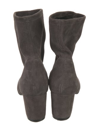 Stuart Weitzman Suede Sock Boots
