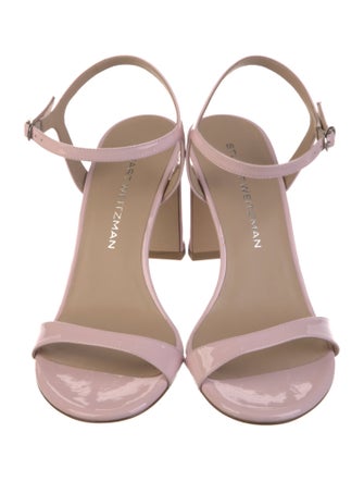 Stuart Weitzman Patent Leather Slingback Pumps