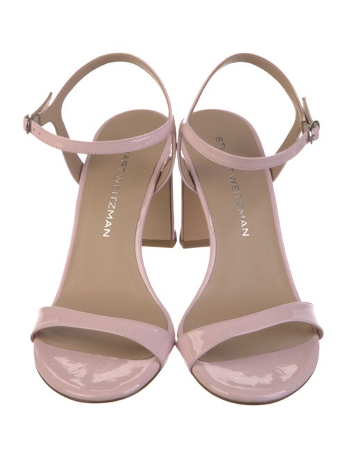 Stuart Weitzman Patent Leather Slingback Pumps