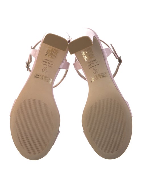 Stuart Weitzman Patent Leather Slingback Pumps