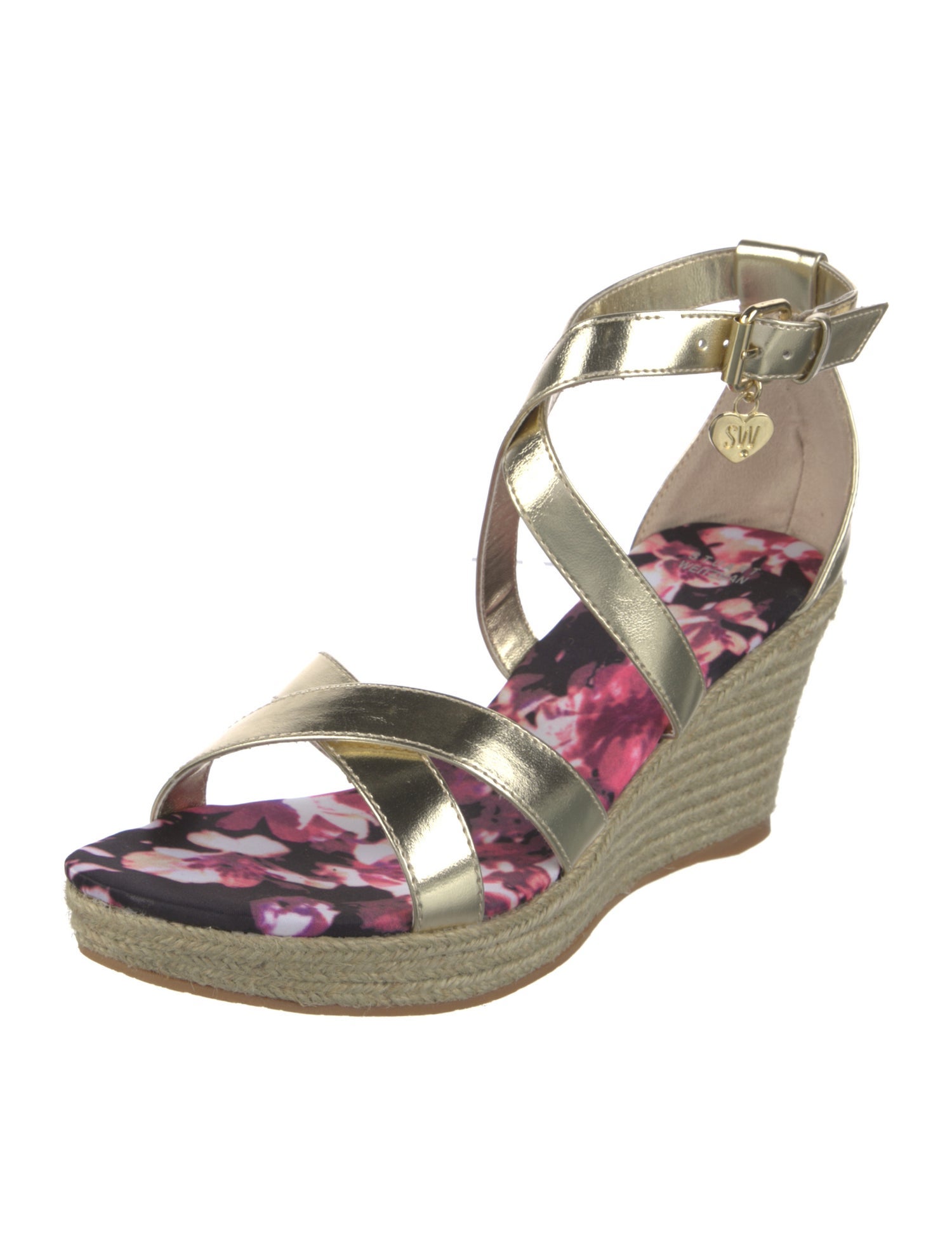 Stuart Weitzman Leather Espadrilles