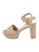 Stuart Weitzman Suede Sandals