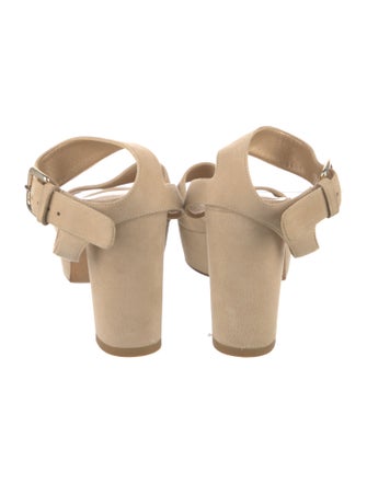 Stuart Weitzman Suede Sandals