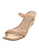 Stuart Weitzman Suede Slides