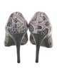 Stuart Weitzman Leather Animal Print Pumps