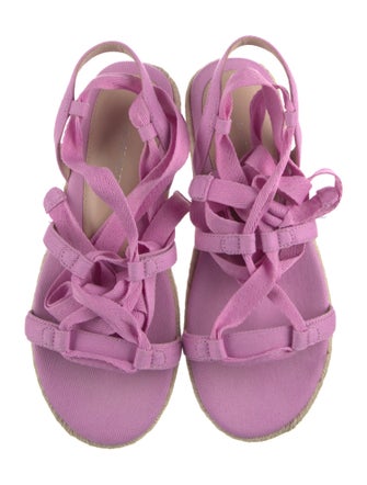 Stuart Weitzman Canvas Espadrilles