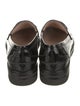 Stuart Weitzman Patent Leather Tassel Accents Loafers