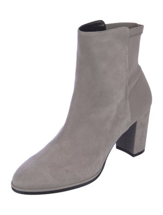 Stuart Weitzman Suede Sock Boots