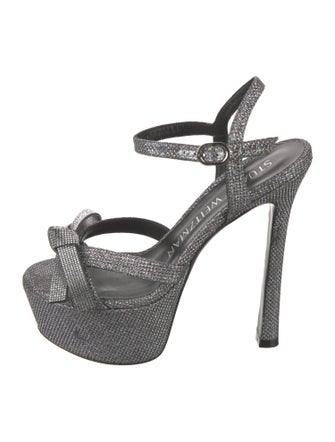 Stuart Weitzman Glitter Sandals