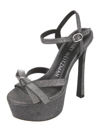 Stuart Weitzman Glitter Sandals