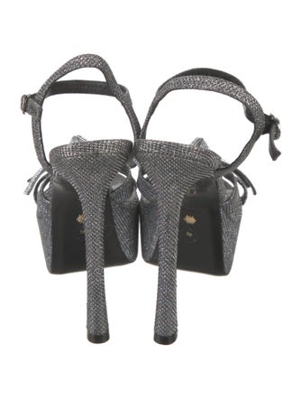 Stuart Weitzman Glitter Sandals