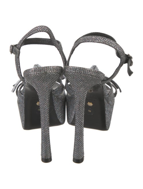 Stuart Weitzman Glitter Sandals