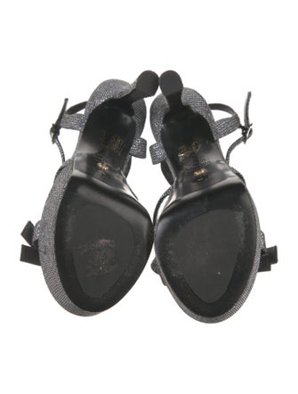 Stuart Weitzman Glitter Sandals