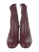 Stuart Weitzman Leather Sock Boots