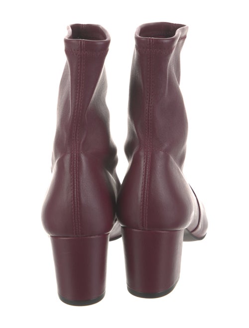 Stuart Weitzman Leather Sock Boots