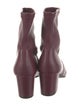 Stuart Weitzman Leather Sock Boots