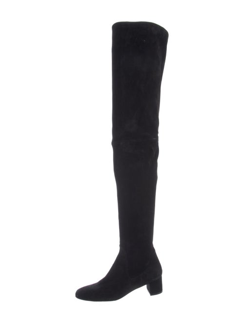 Stuart Weitzman Suede Sock Boots