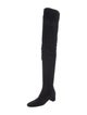 Stuart Weitzman Suede Sock Boots