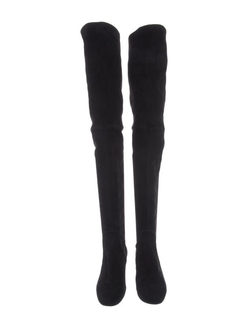 Stuart Weitzman Suede Sock Boots