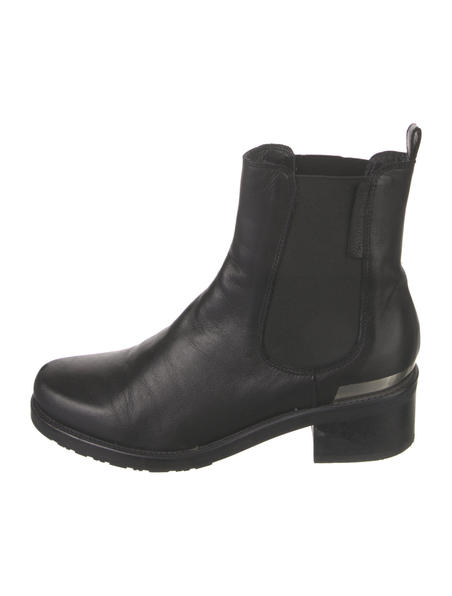 Stuart Weitzman Leather Chelsea Boots