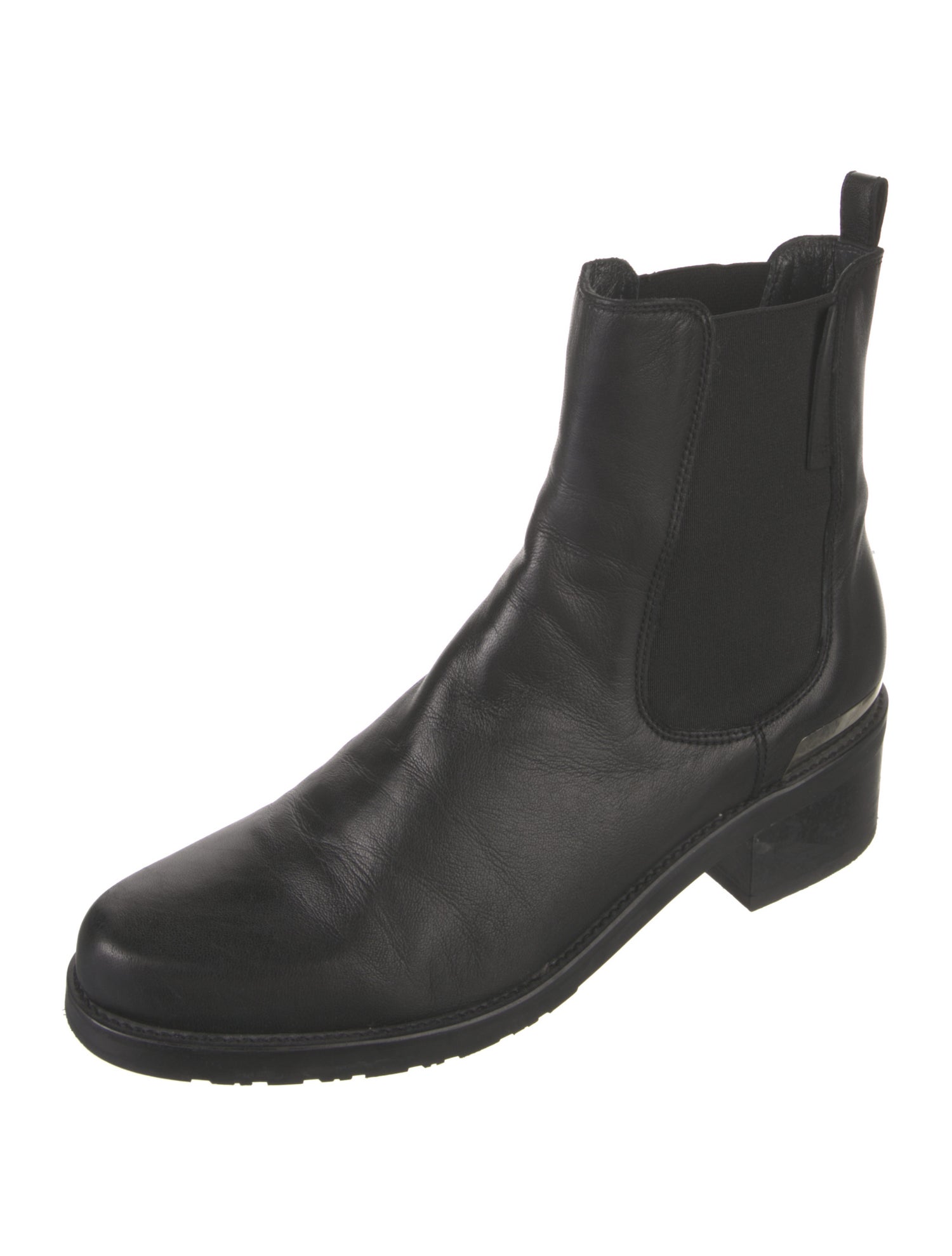 Stuart Weitzman Leather Chelsea Boots