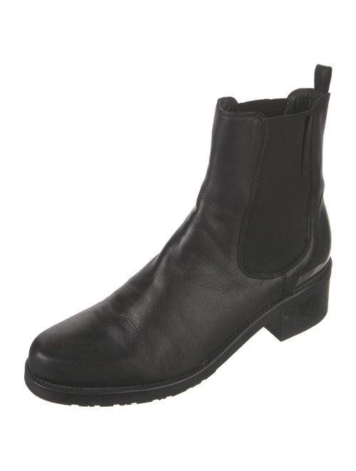 Stuart Weitzman Leather Chelsea Boots
