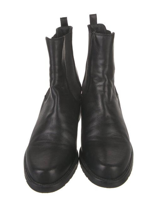 Stuart Weitzman Leather Chelsea Boots
