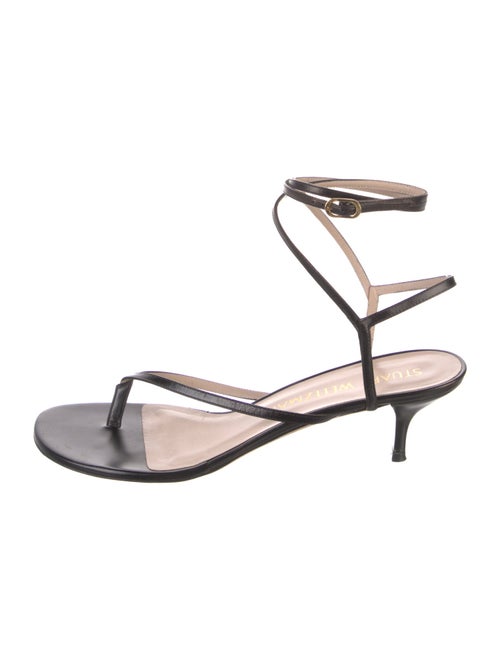 Stuart Weitzman Leather Gladiator Sandals