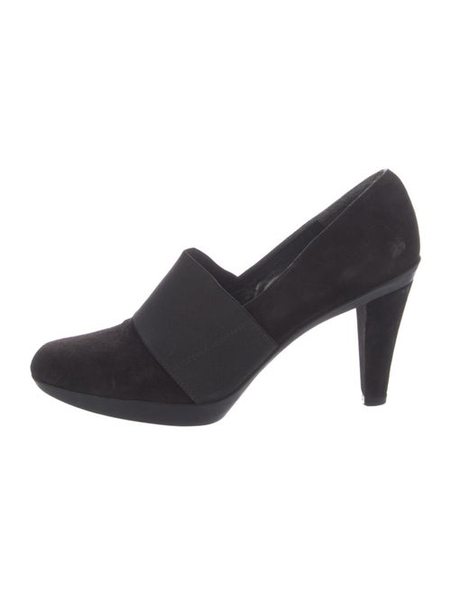 Stuart Weitzman Suede D'Orsay Pumps