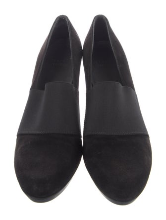 Stuart Weitzman Suede D'Orsay Pumps