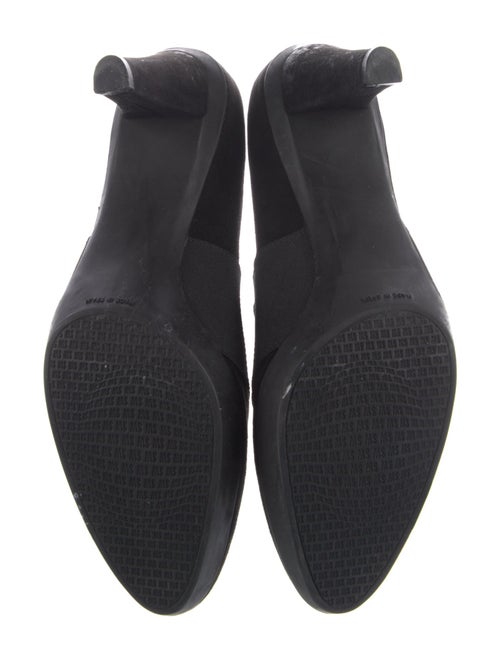 Stuart Weitzman Suede D'Orsay Pumps