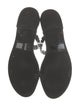 Stuart Weitzman Rubber Braided Accents Slides