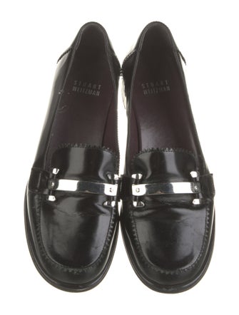 Stuart Weitzman Patent Leather Loafers