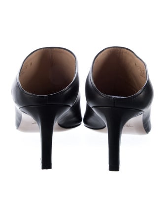 Stuart Weitzman Leather Mules