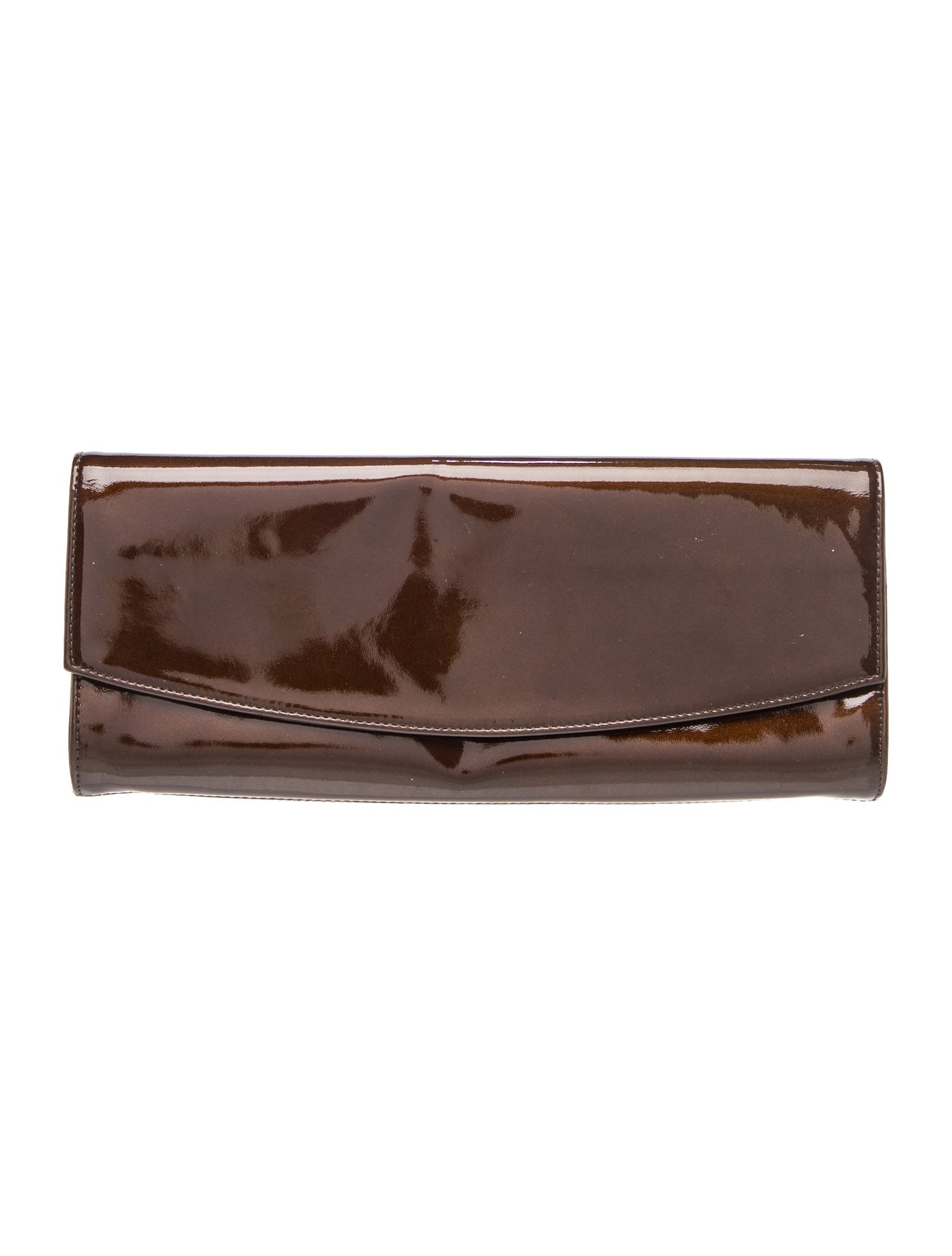 Stuart Weitzman Patent Leather Clutch
