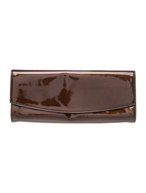 Stuart Weitzman Patent Leather Clutch