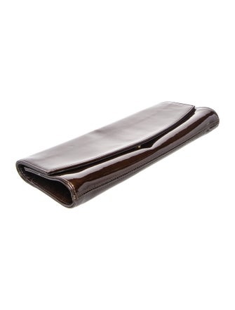 Stuart Weitzman Patent Leather Clutch