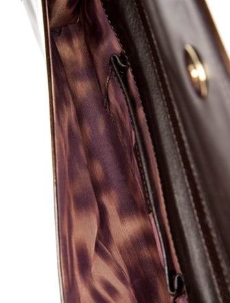 Stuart Weitzman Patent Leather Clutch