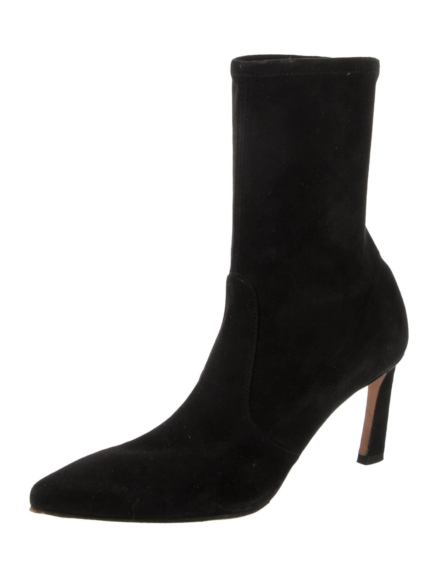 Stuart Weitzman Suede Sock Boots