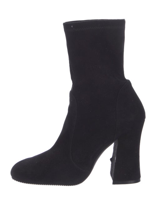 Stuart Weitzman Suede Sock Boots
