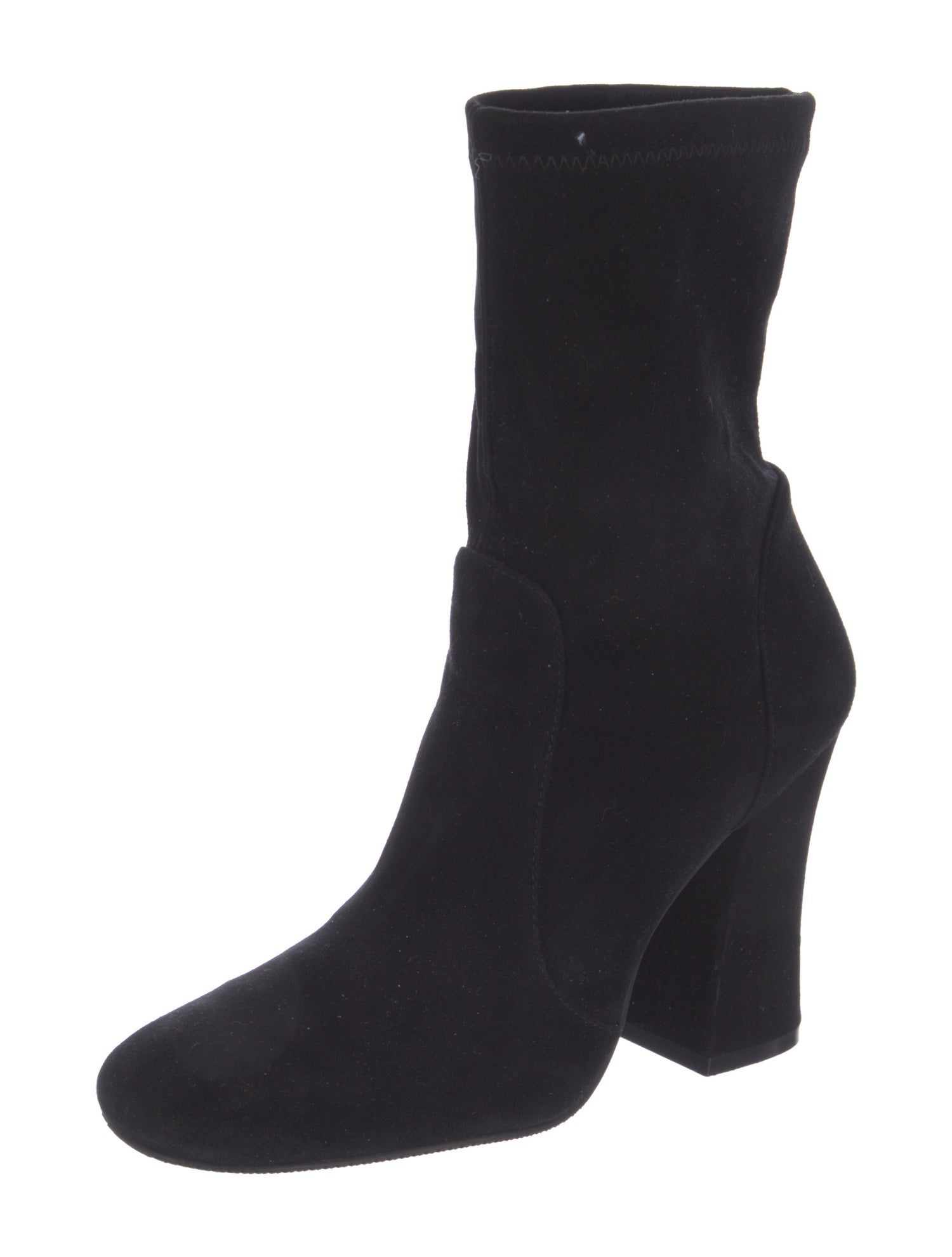 Stuart Weitzman Suede Sock Boots