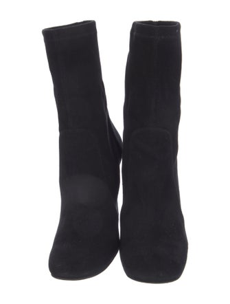 Stuart Weitzman Suede Sock Boots